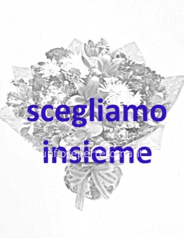 Omaggio creato dal fiorista